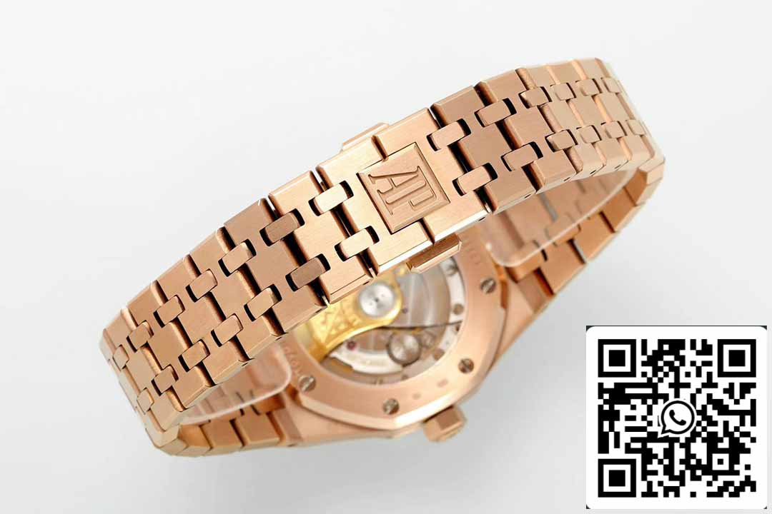 Audemars Piguet 15451OR.ZZ.1256OR.01 IP Fabbrica 1:1 edizione migliore quadrante bianco Rosa Oro