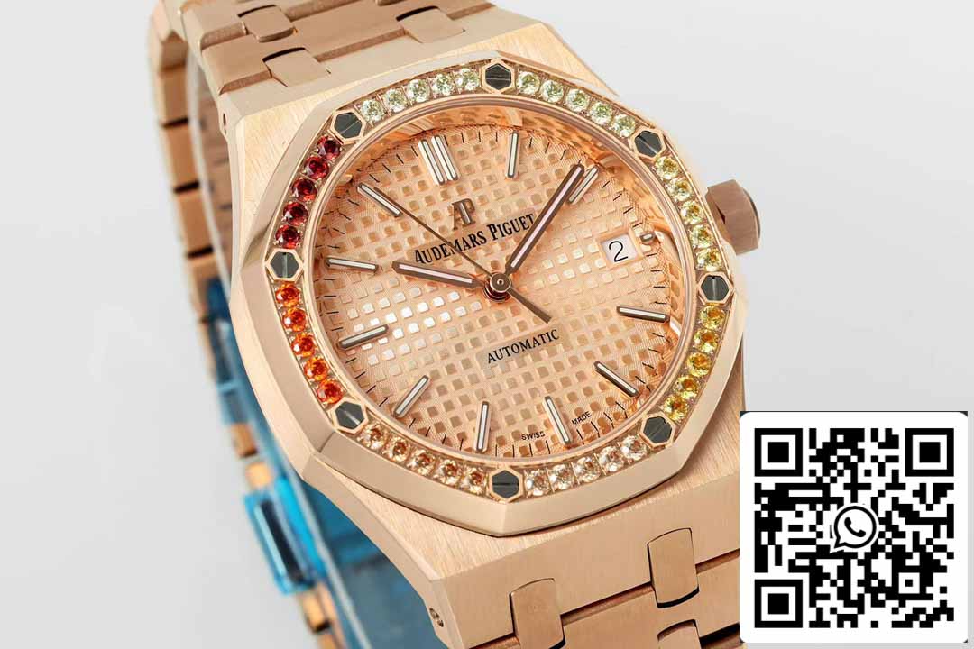 Audemars Piguet 15451OR.YY.1256OR.01 IP Fabbrica 1:1 edición migliore Rainbown lunetta