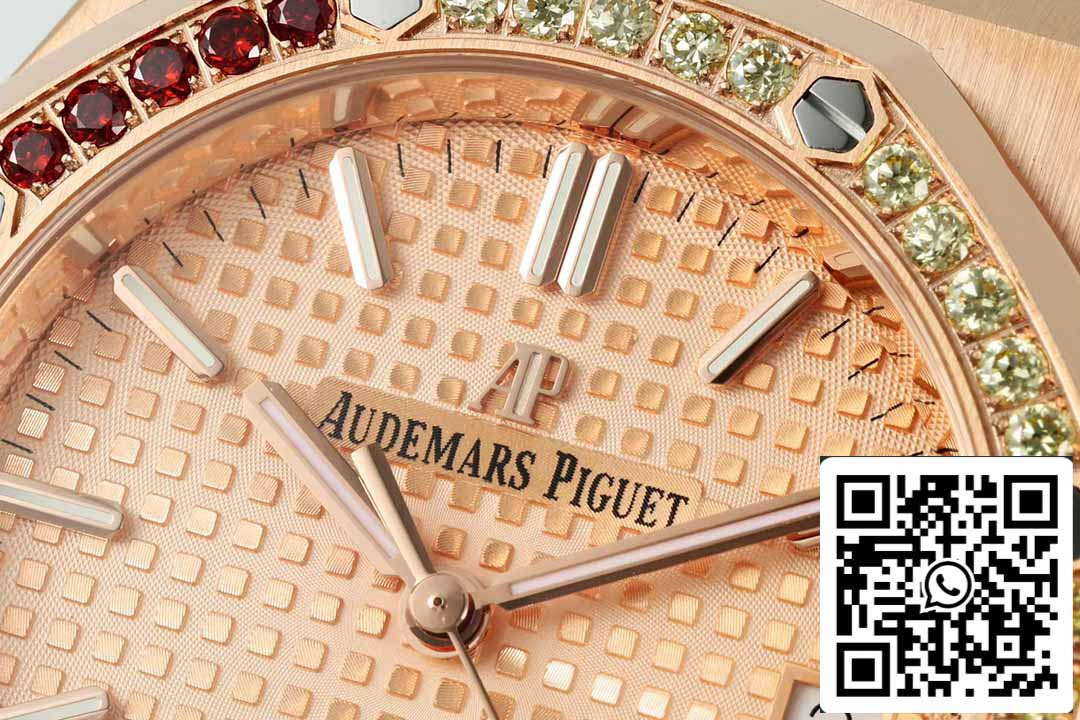 Audemars Piguet 15451OR.YY.1256OR.01 IP Fabbrica 1:1 edición migliore Rainbown lunetta