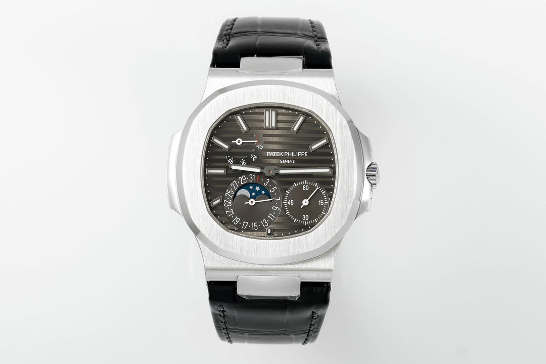 Patek Philippe Nautilus 5712 PP5712GR 1:1 Mejor Edición PPF V2 Fabbrica Esfera Gris