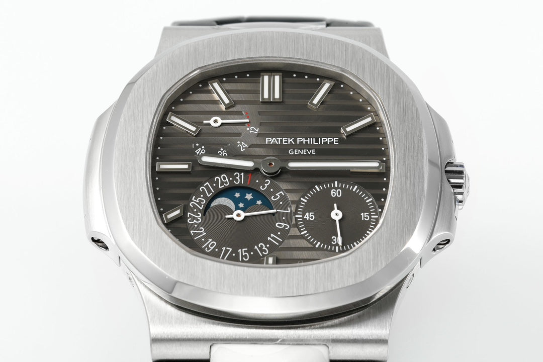 Patek Philippe Nautilus 5712 PP5712GR 1:1 Mejor Edición PPF V2 Fabbrica Esfera Gris