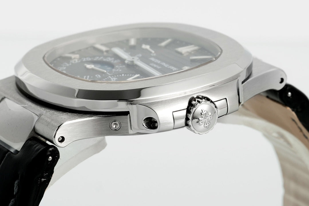Patek Philippe Nautilus 5712 PP5712GR 1:1 Mejor Edición PPF V2 Fabbrica Esfera Gris