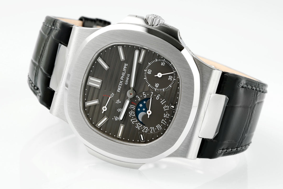 Patek Philippe Nautilus 5712 PP5712GR 1:1 Mejor Edición PPF V2 Fabbrica Esfera Gris