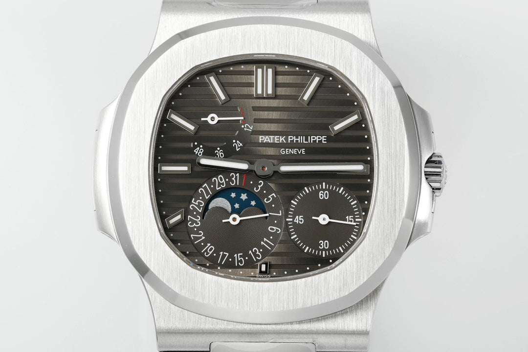 Patek Philippe Nautilus 5712 PP5712GR 1:1 Mejor Edición PPF V2 Fabbrica Esfera Gris