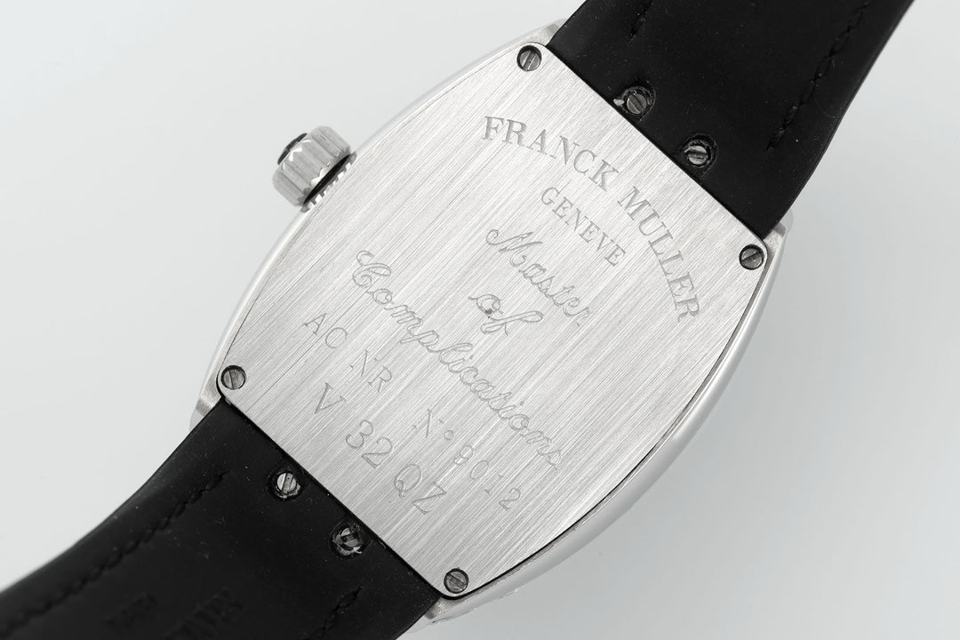 Franck Muller V32 Feminino Yachting 1:1 edição melhor ABF Fabbrica Square Diamond Gypsophila Nero