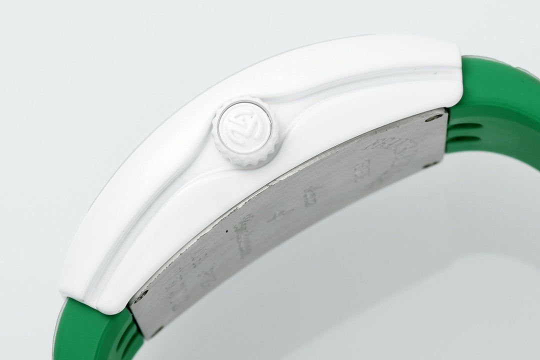 Franck Muller V32 Women's Yachting 1:1 edição melhor ABF Fabbrica quadrante verde