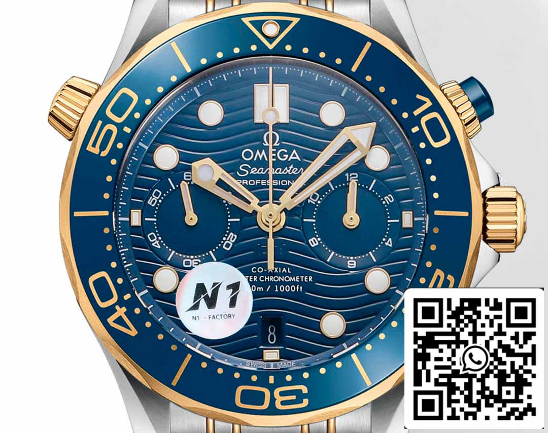 Omega Seamaster 210.20.44.51.03.001 Diver 300m 1:1 Best Edition N1 Fabbrica