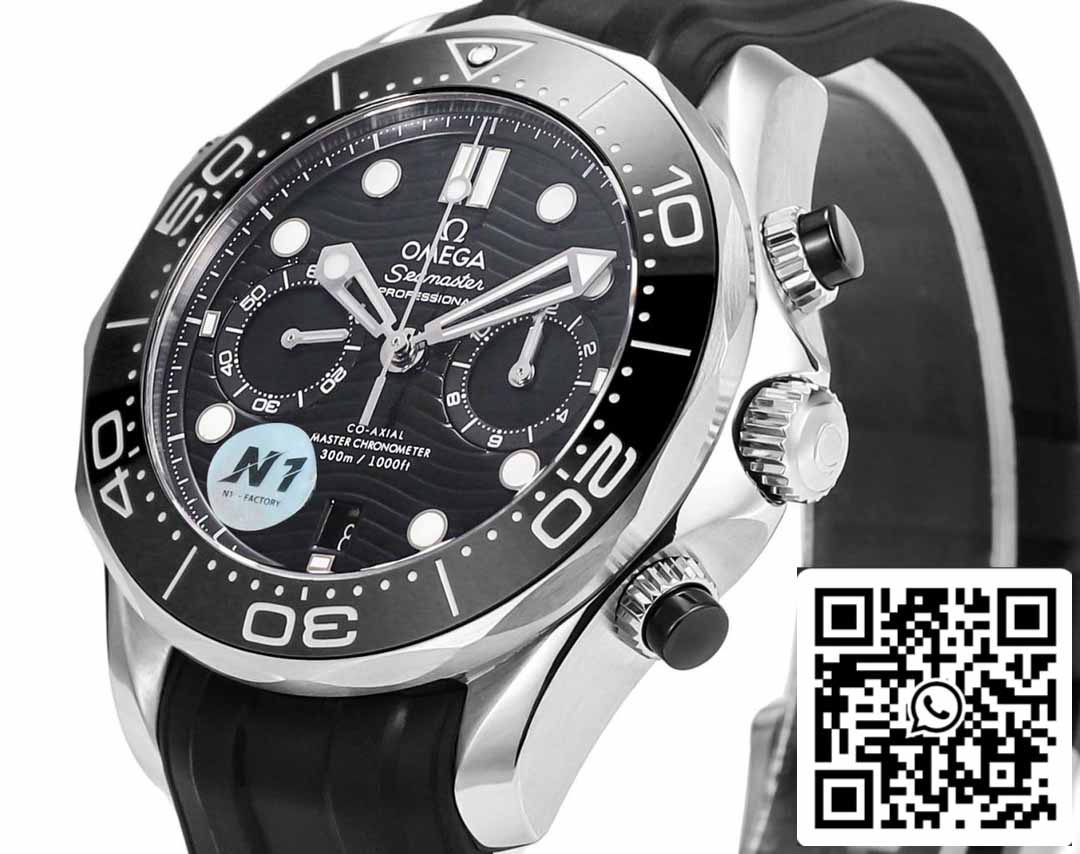 Omega Seamaster 210.30.44.51.01.001 Diver 300m 1:1 Best Edition N1 Fabbrica Rubber cinturino