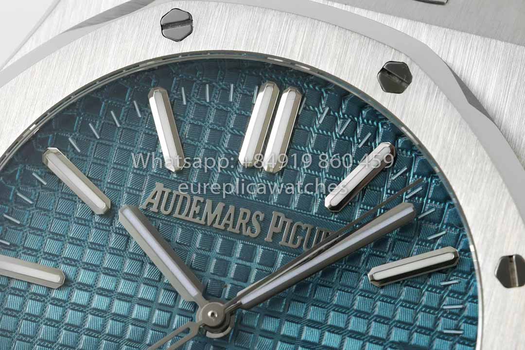 Audemars Piguet Royal Oak 15510ST from IPF Fabbrica 1:1 Best Clone Light quadrante blu acciaio inossidabile