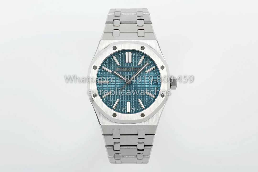 Audemars Piguet Royal Oak 15510ST from IPF Fabbrica 1:1 Best Clone Light quadrante blu acciaio inossidabile