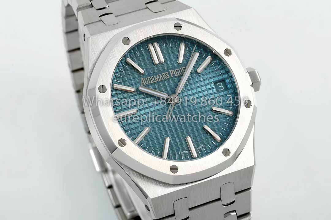 Audemars Piguet Royal Oak 15510ST from IPF Fabbrica 1:1 Best Clone Light quadrante blu acciaio inossidabile
