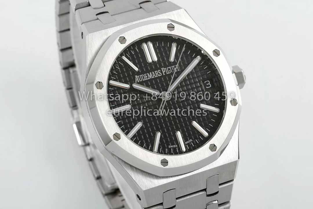 Audemars Piguet Royal Oak 15510ST de IPF Fabbrica 1:1 Mejor clon quadrante nero acciaio inossidabile