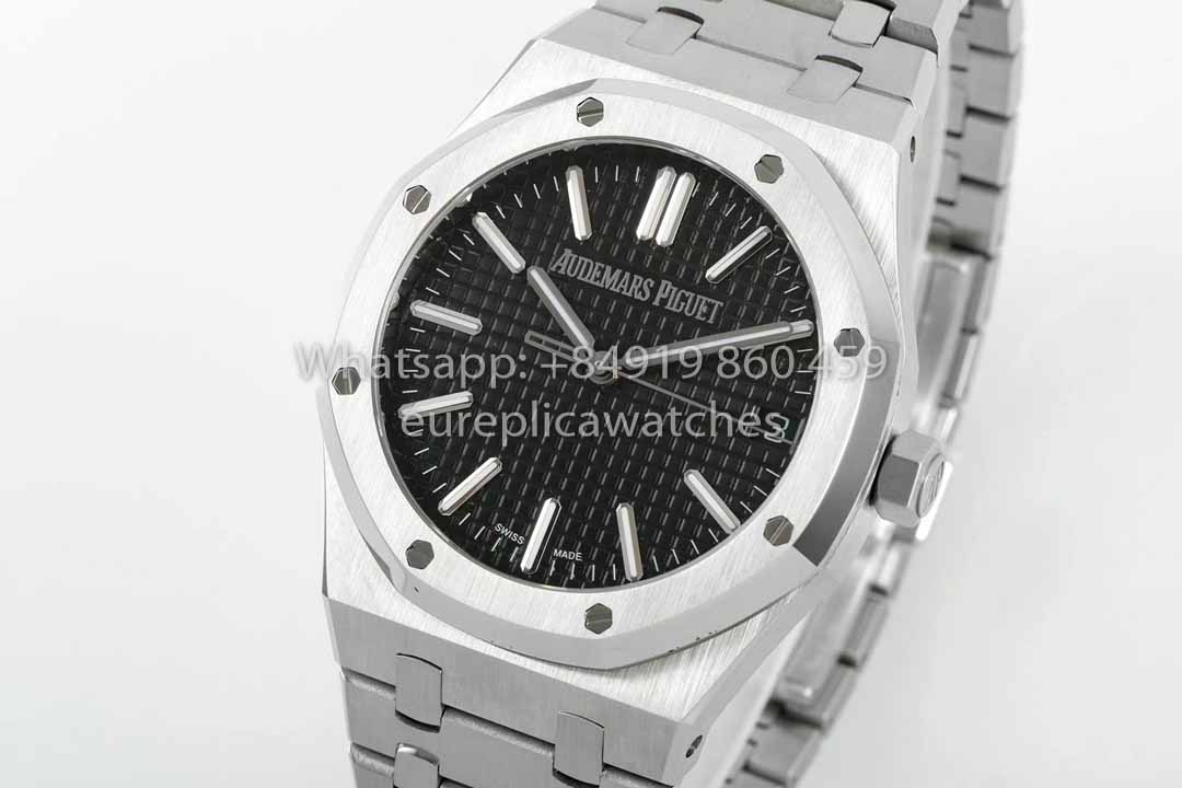 Audemars Piguet Royal Oak 15510ST de IPF Fabbrica 1:1 Mejor clon quadrante nero acciaio inossidabile