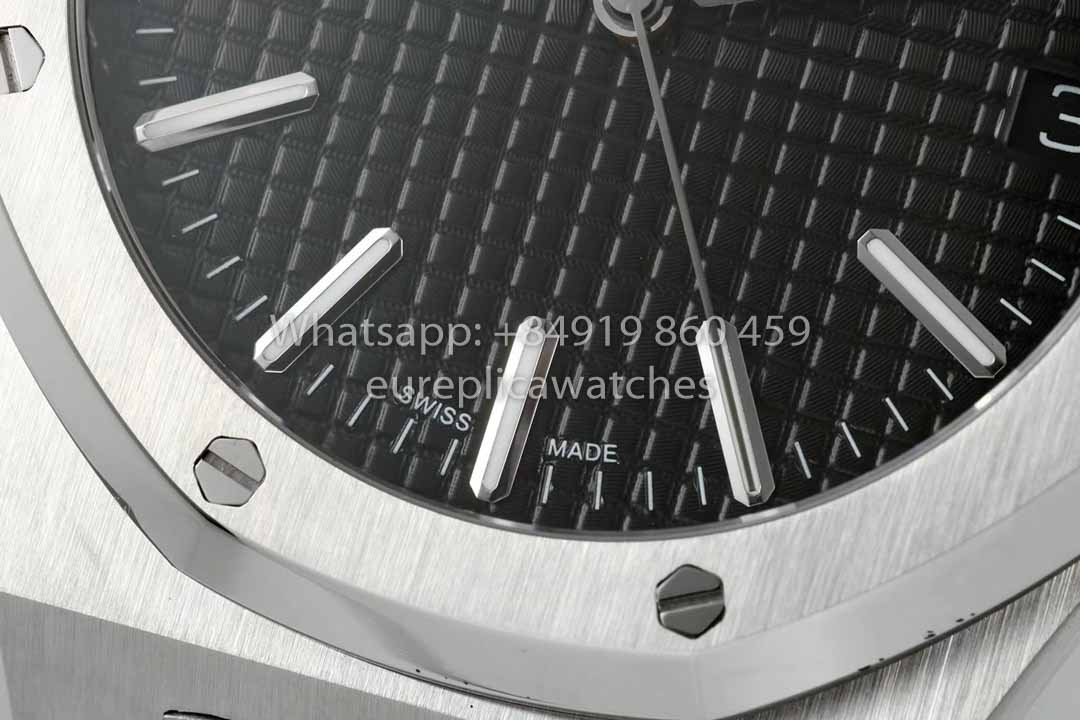 Audemars Piguet Royal Oak 15510ST de IPF Fabbrica 1:1 Mejor clon quadrante nero acciaio inossidabile