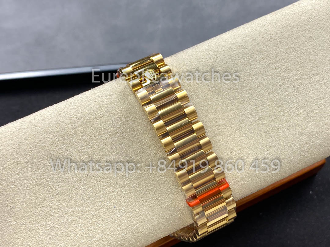 Rolex Day Date 128238 Yellow Oro 1:1 Best Clone 8+ Fabbrica Counterweight Versione