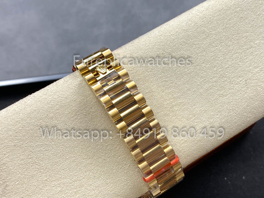 Rolex Day Date 128239-0035 Yellow Oro 1:1 Best Clone 8+ Fabbrica Counterweight Versione