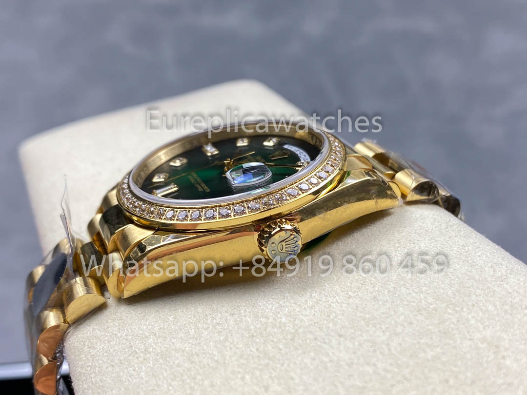 Rolex Day Date 128239-0035 Yellow Oro 1:1 Best Clone 8+ Fabbrica Counterweight Versione