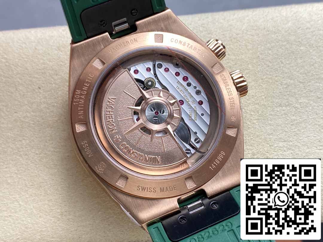 Vacheron Constantin Overseas Dual Time 7920V/210R-B965 1:1 Best Clone GR Fabbrica Gomma cinturino