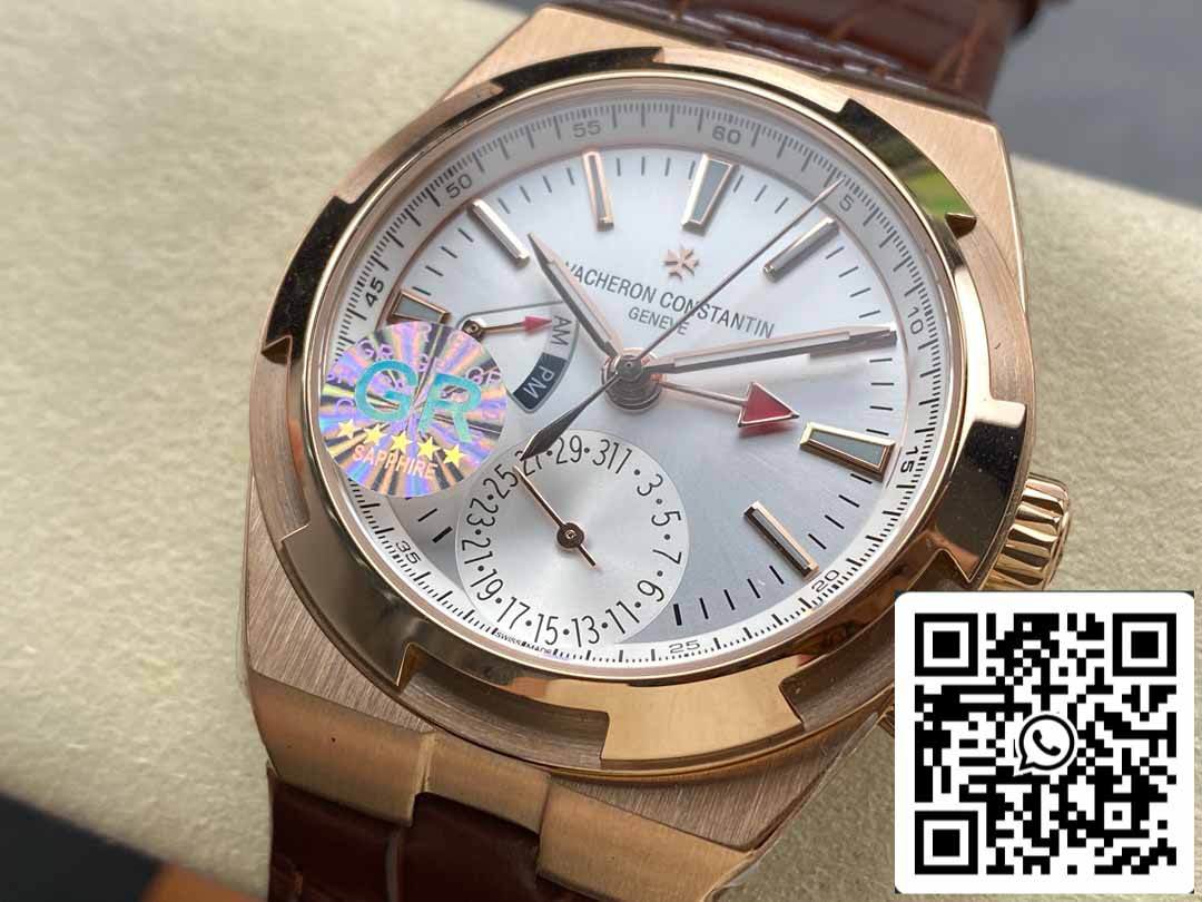 Vacheron Constantin Overseas Dual Time 7900V/000R-B336 1:1 Melhor Clone GR Fabbrica Pelle cinturino