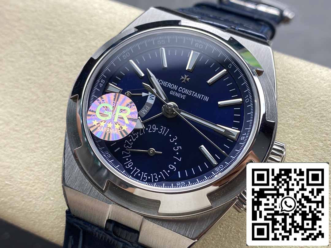 Vacheron Constantin Overseas Dual Time 7920V/210A-B334 1:1 Best Clone GR Fabbrica Pelle cinturino