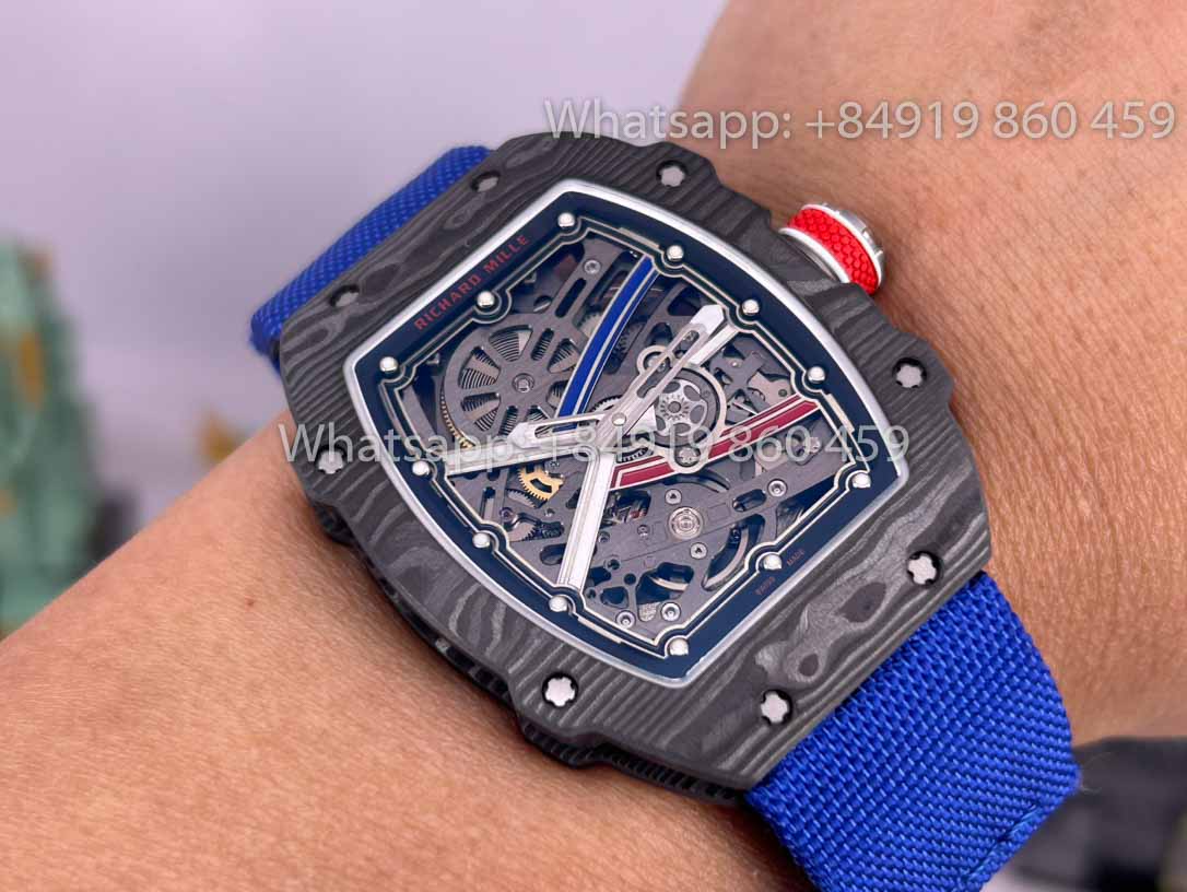 replica Richard Mille RM67-02 Carbon NTPT Sébastien Ogier 1:1 Best Clone V2
