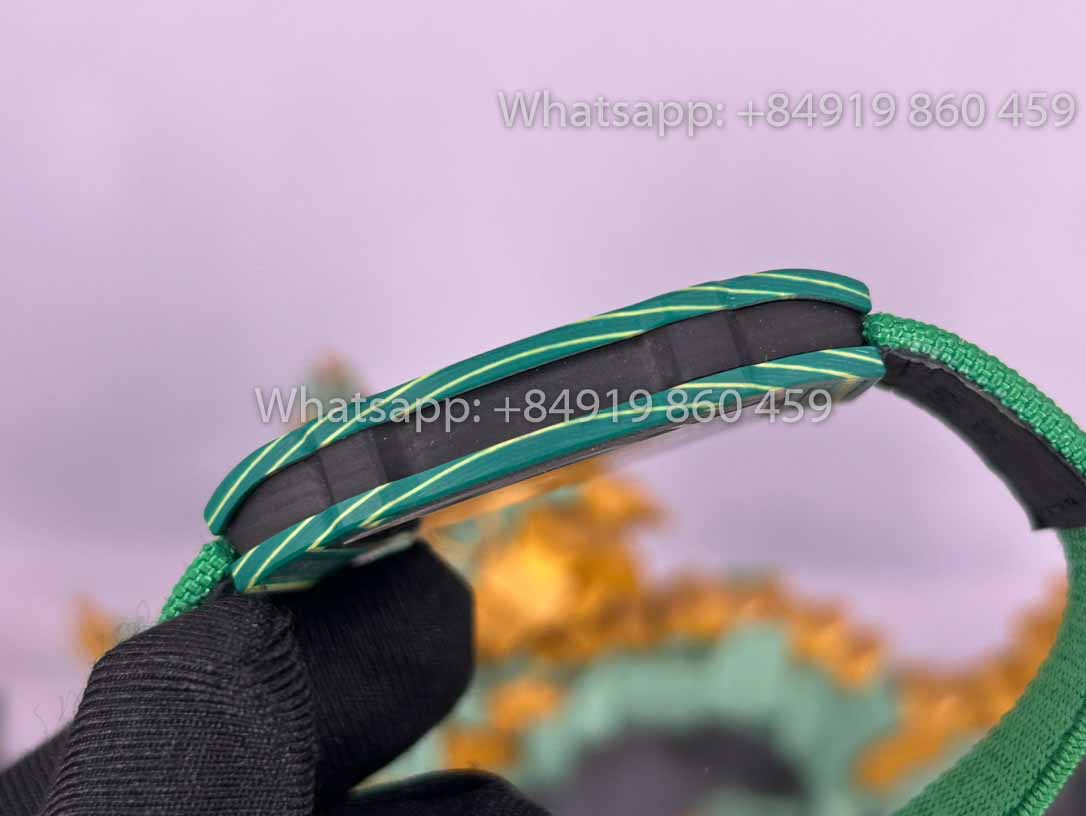 replica Richard Mille RM67-02 Sprint 48MM Wayde Van Niekerk Green 1:1 Best Clone V2