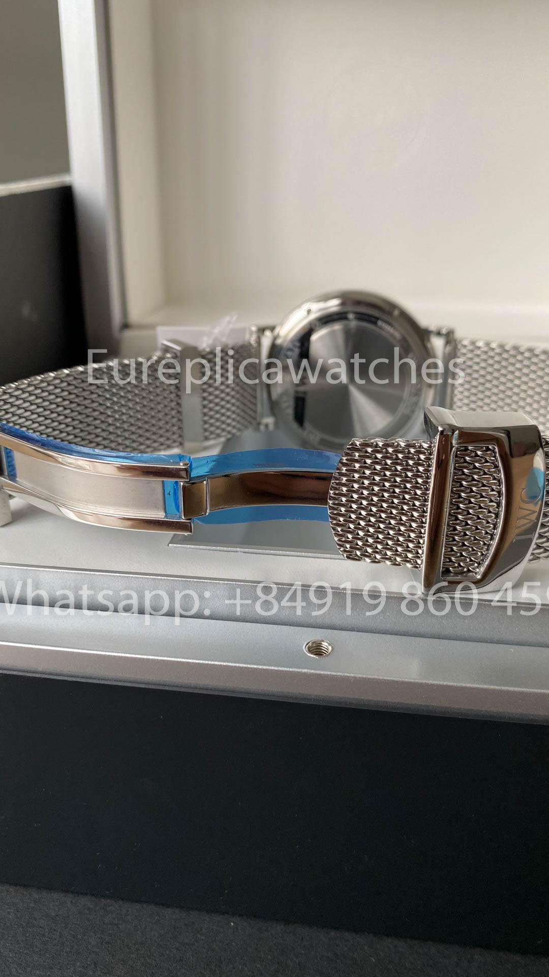 Reloj automático IWC Portofino IW356501 de 40 mm, 1:1, mejor clon A+, correa de malla Fabbrica