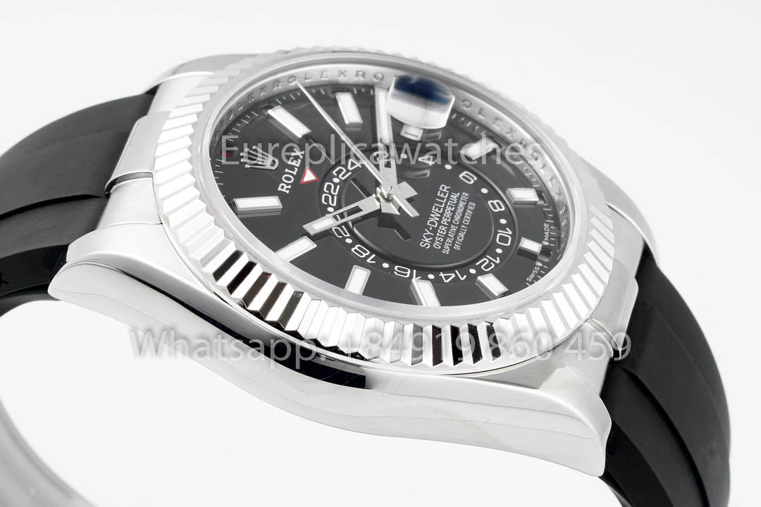 Rolex Oyster Perpetual Sky-Dweller M336239-0002 Black dial 1:1 Best Clone ZF Fabbrica 190 gram