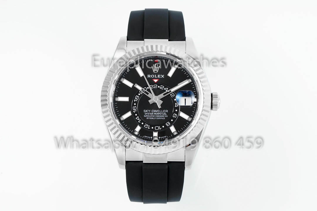 Rolex Oyster Perpetual Sky-Dweller M336239-0002 Black dial 1:1 Best Clone ZF Fabbrica 190 gram