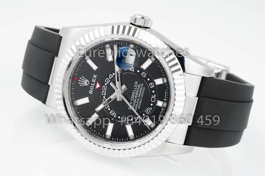 Rolex Oyster Perpetual Sky-Dweller M336239-0002 Black dial 1:1 Best Clone ZF Fabbrica 190 gram