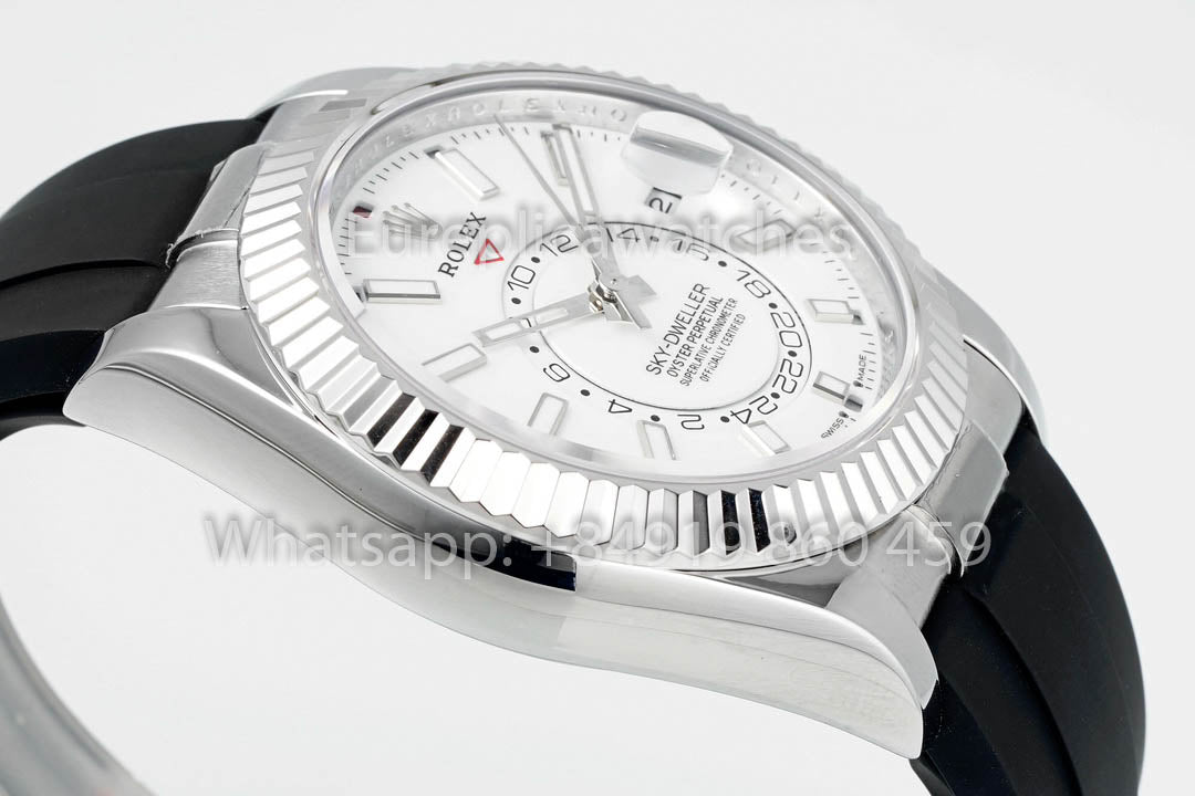 Rolex Oyster Perpetual Sky-Dweller M336239 White Dial 1:1 Best Clone ZF Fabbrica 190 gram