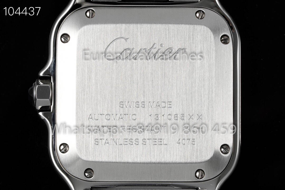 Cartier Santos De Cartier CRWSSA0065 1:1 Best Clone 35.1 mm BV Fabbrica acciaio inossidabile