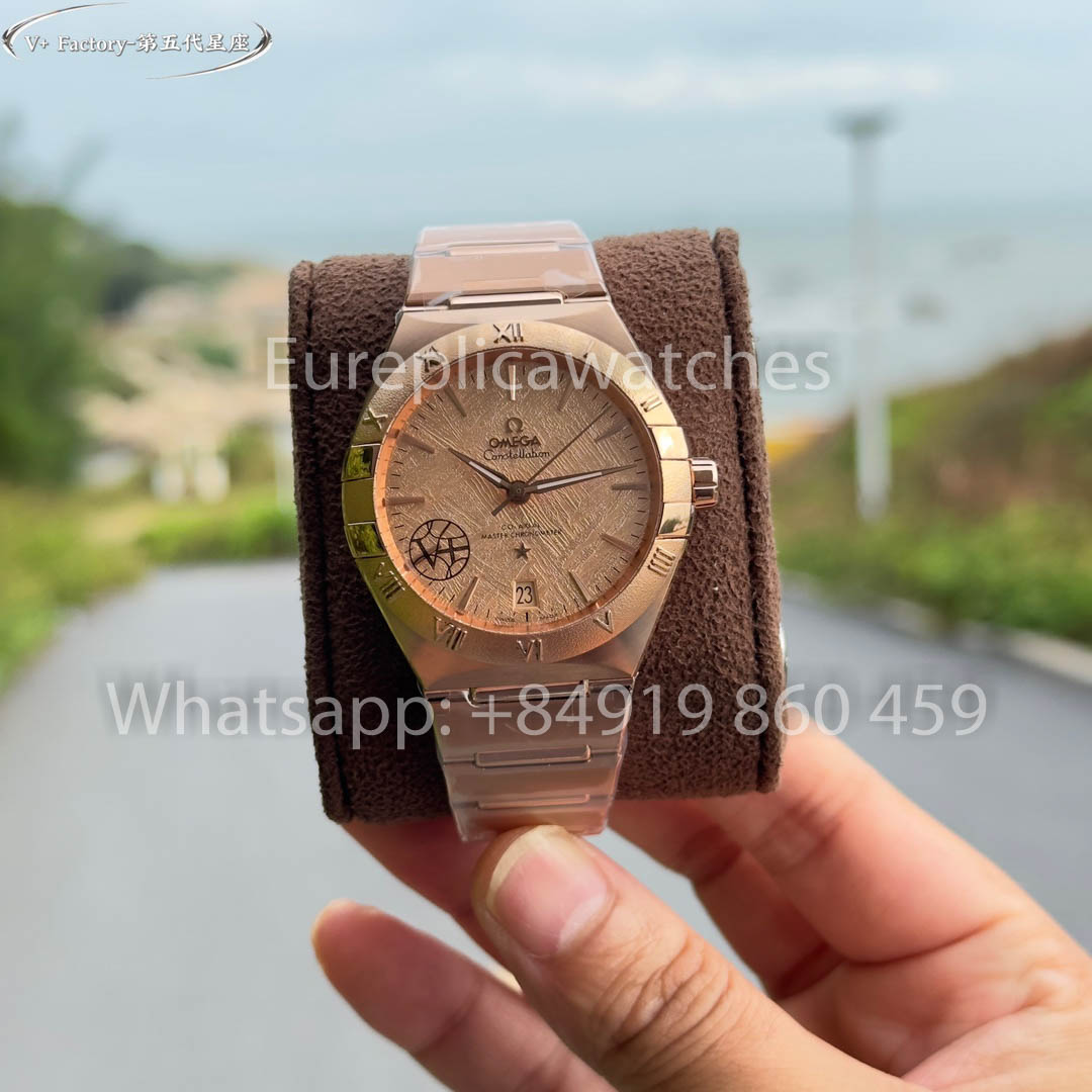 Omega Constellation 131.50.41.21.99.002 Rose gold 41 mm 1:1 Best Clone V+ Fabbrica