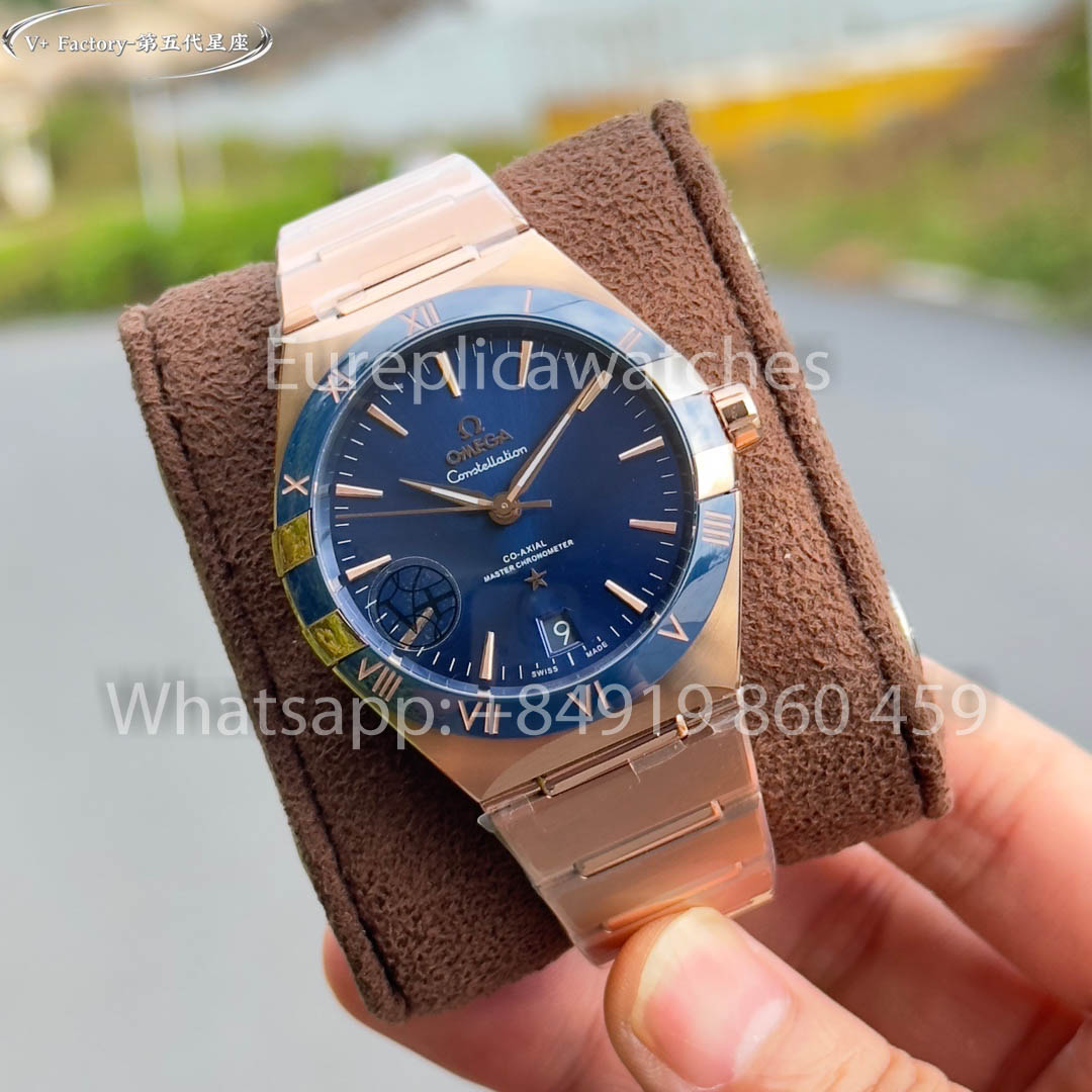 Omega Constellation 131.50.39.20.03.001 Rose gold 41 mm 1:1 Best Clone V+ Fabbrica