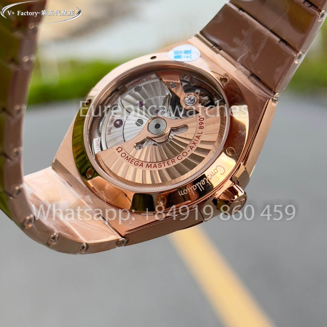 Omega Constellation 131.50.39.20.03.001 Rose gold 41 mm 1:1 Best Clone V+ Fabbrica