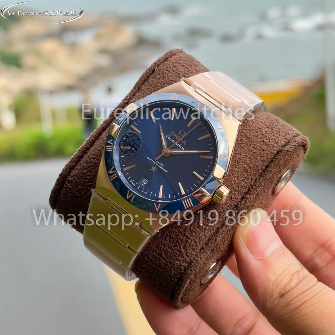 Omega Constellation 131.50.39.20.03.001 Rose gold 41 mm 1:1 Best Clone V+ Fabbrica