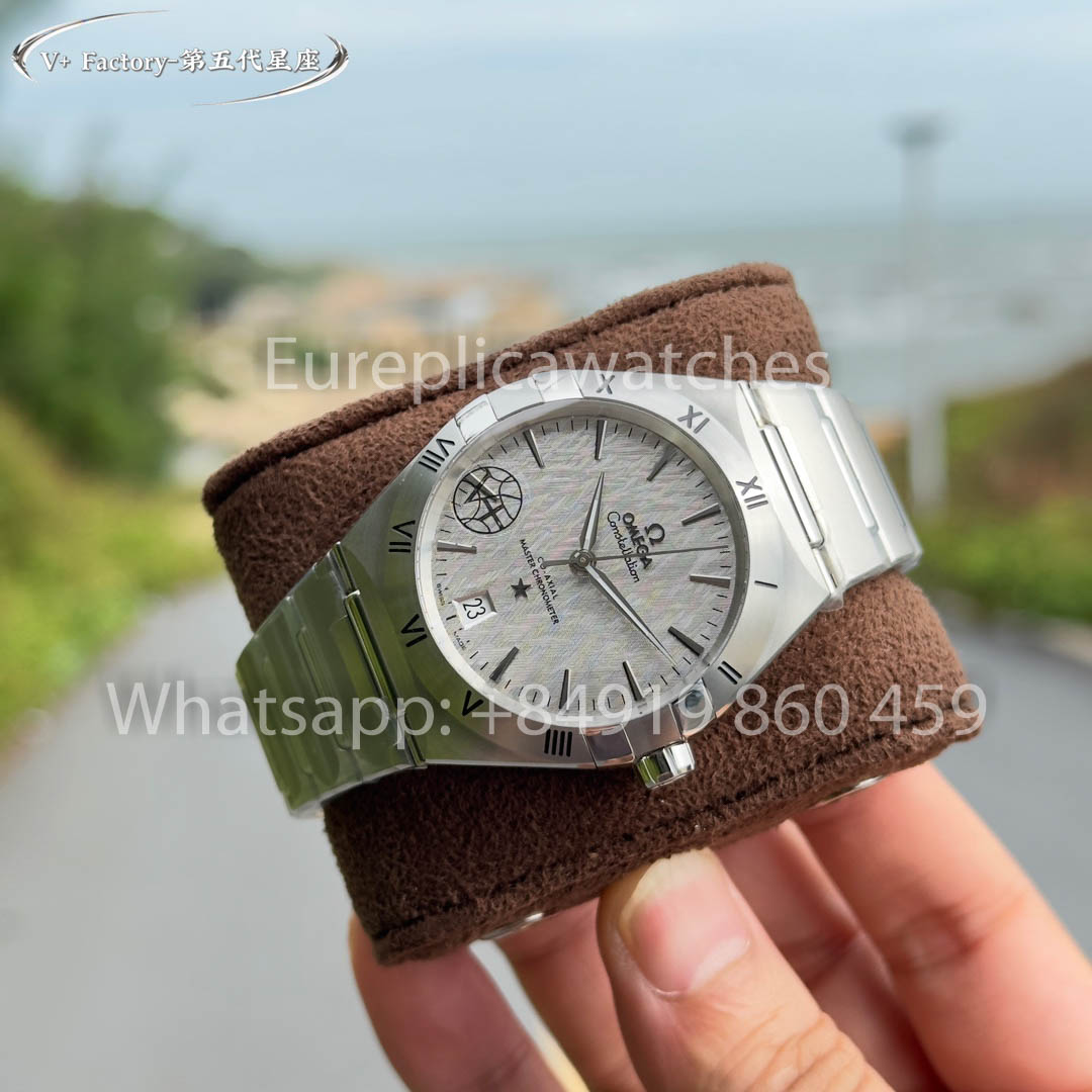 Omega Constellation Chronometer 131.30.41.21.99.001 Meteorite Dial 1:1 Best Clone V+ Fabbrica