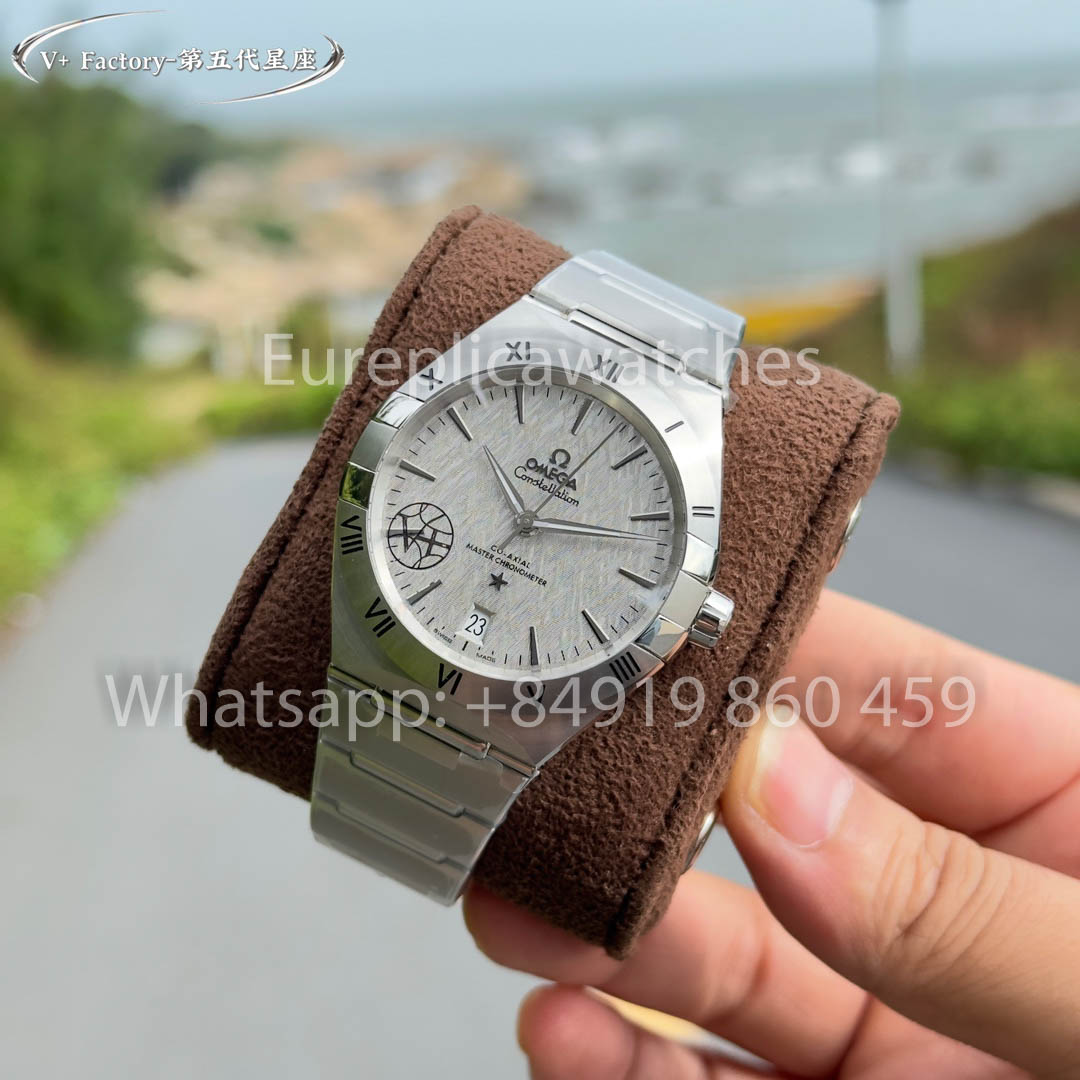 Omega Constellation Chronometer 131.30.41.21.99.001 Meteorite Dial 1:1 Best Clone V+ Fabbrica