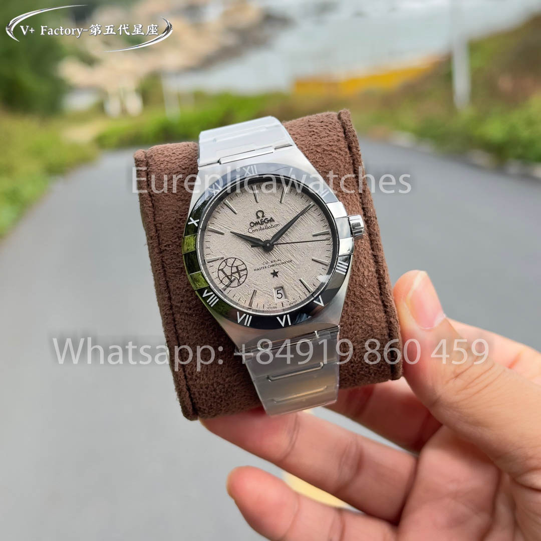 Omega Constellation Chronometer 131.23.41.21.03.001 Meteorite Dial 1:1 Best Clone V+ Fabbrica