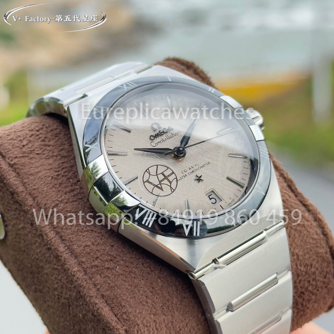 Omega Constellation Chronometer 131.23.41.21.03.001 Meteorite Dial 1:1 Best Clone V+ Fabbrica