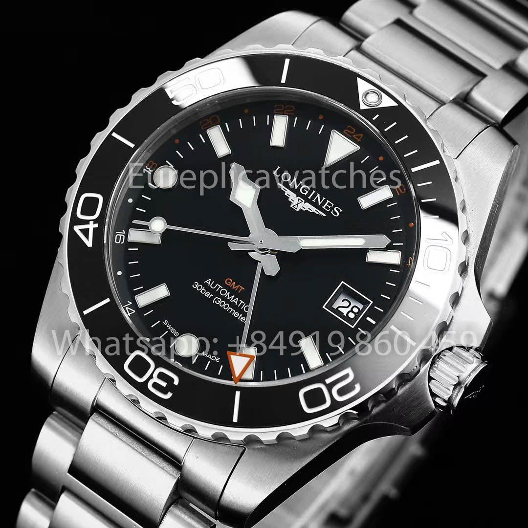 Longines Conquest L3.790.4.56.6 quadrante nero 1:1 Melhor Clone ETC Fabbrica