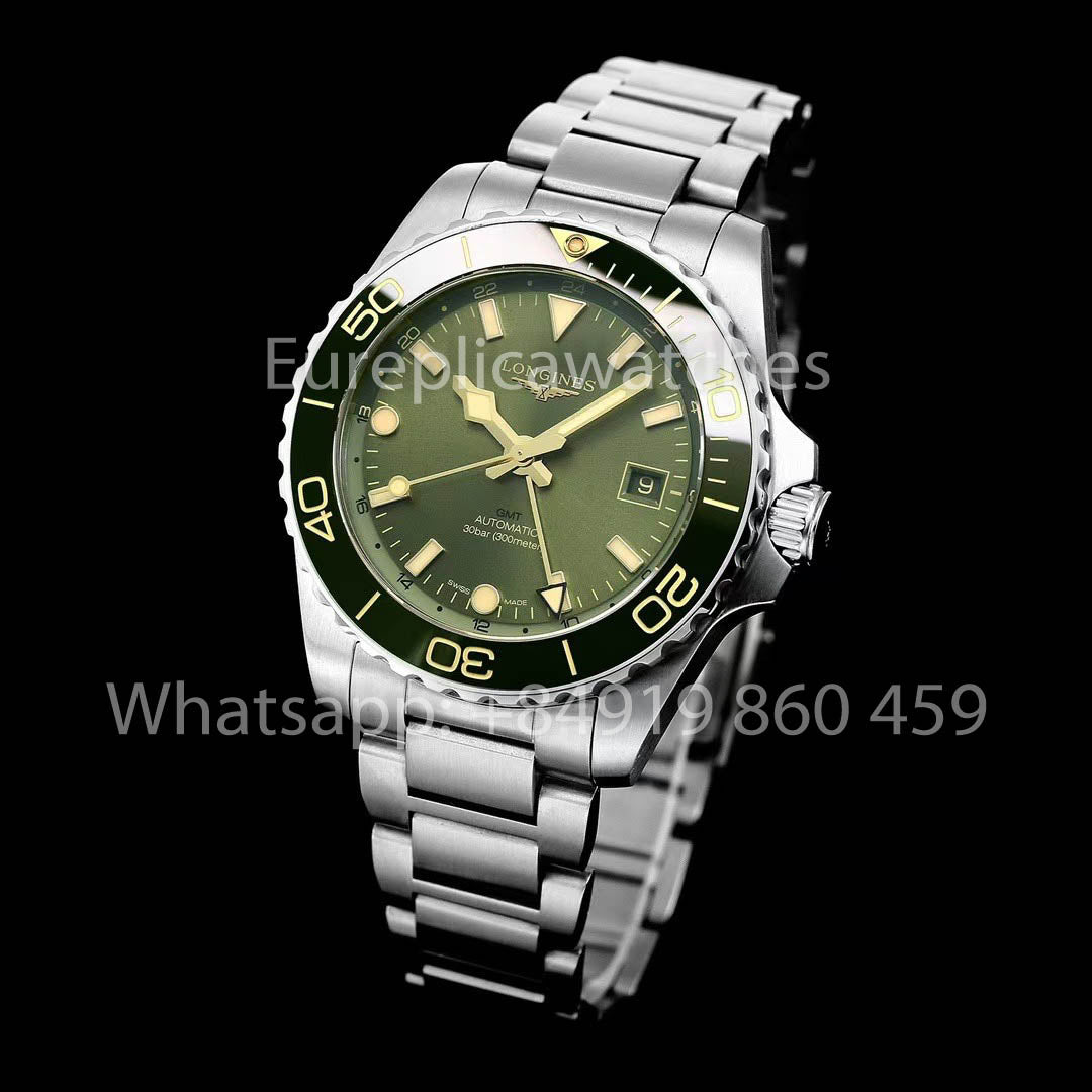 Longines Conquest L3.790.4.06.6 quadrante verde 1:1 Melhor Clone ETC Fabbrica