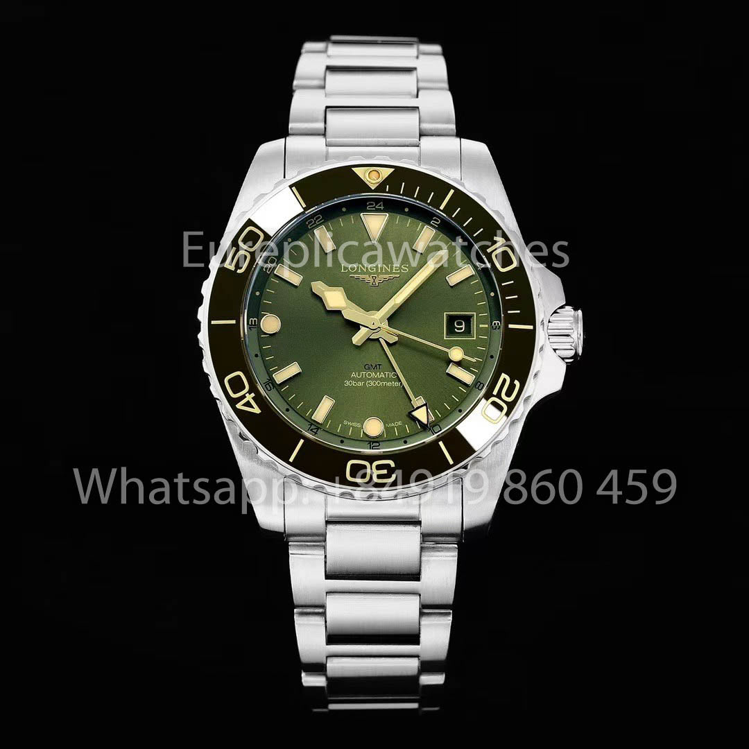 Longines Conquest L3.790.4.06.6 quadrante verde 1:1 Melhor Clone ETC Fabbrica