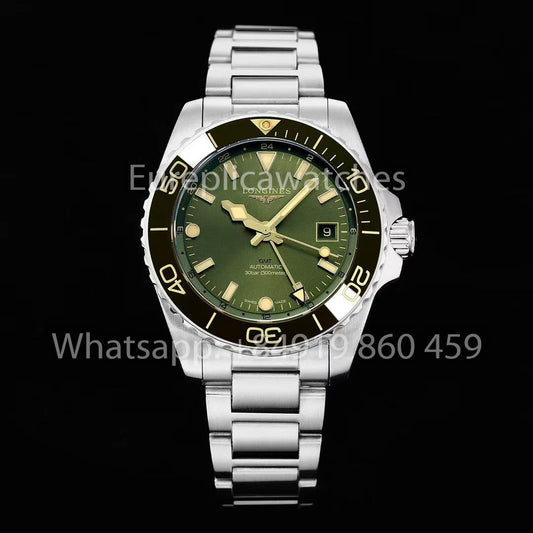Longines Conquest L3.790.4.06.6 quadrante verde 1:1 Best Clone ETC Fabbrica