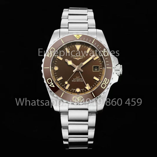 Longines Conquest L3.790.4.66.6 Cuadrante marrón 1:1 Best Clone ETC Fabbrica