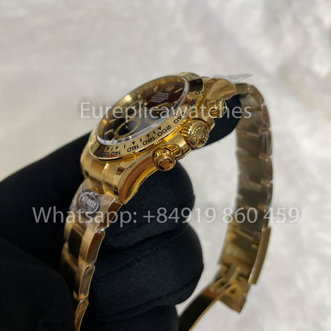 Rolex Cosmograph Daytona M126508-0004 BT Fabbrica 1:1 Best Clone 4131 movimento Oro