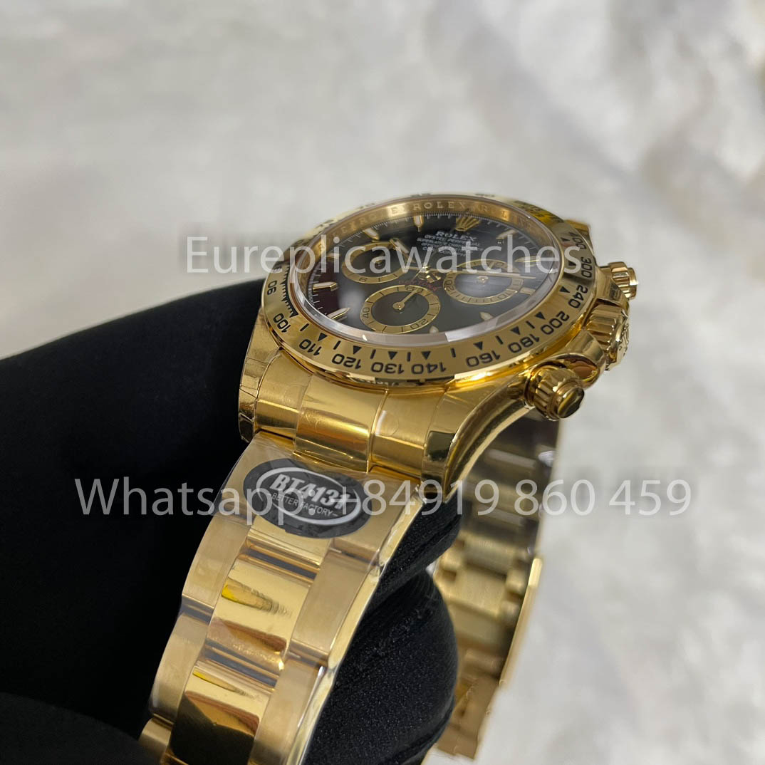 Rolex Cosmograph Daytona M126508-0004 BT Fabbrica 1:1 Best Clone 4131 movimento Oro