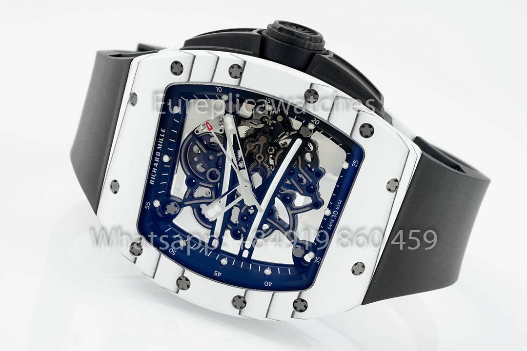RICHARD MILLE RM61-01 fibra di carbonio scheletrato quadrante 1:1 Best Clone APS Fabbrica Newest Versione