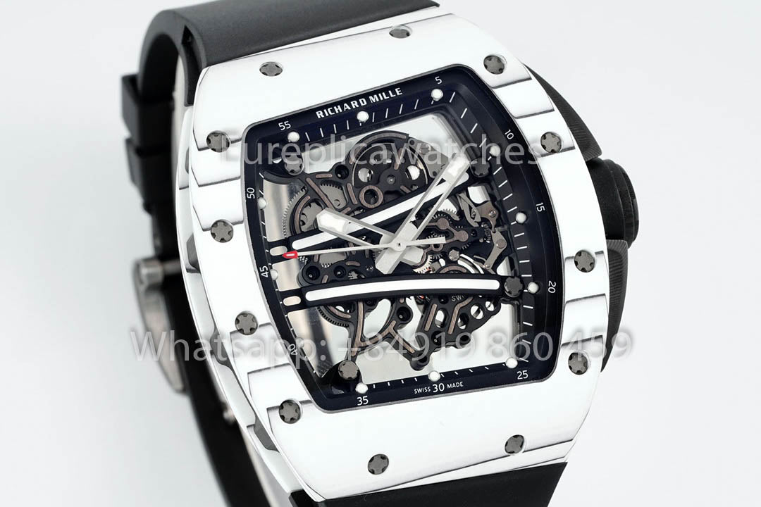 RICHARD MILLE RM61-01 fibra di carbonio scheletrato quadrante 1:1 Best Clone APS Fabbrica Newest Versione