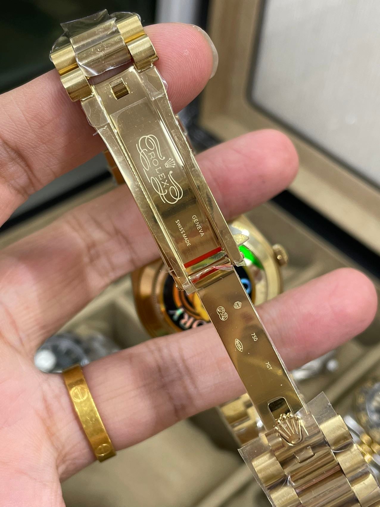 Rolex unveils the new Day-Date 40mm with a Green Dial 2024 QF Fabbrica 1:1 Best Edition